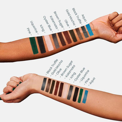 Wonderskin 1440 24H Longwear Waterproof Eyeliner, Vegan & Cruelty-Free, Ultra Creamy Soft Glide-SUY