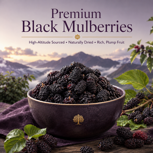 The Ultimate Natural Fuel for Men! Premium Black Mulberries: Revitalize Your Core Energy from Within.-QZZ