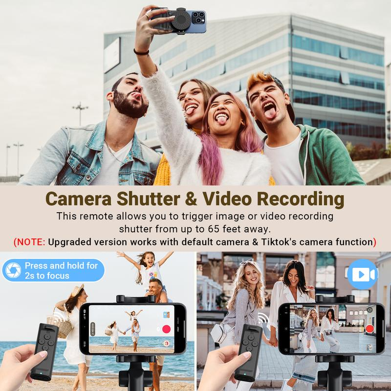 Multi-Function Phone Remote for TikTok, Selfies & E-Reading Gift-Focused-SUY