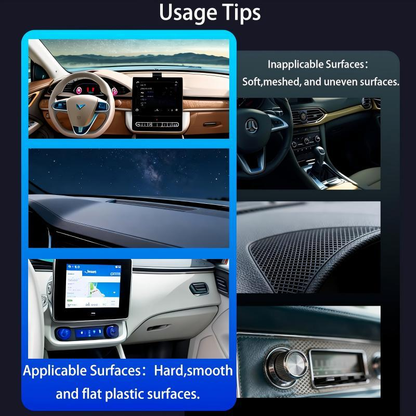 🚗Foldable Magnetic Car Holder｜Strong Vacuum Suction for All Phones 📱-VIM