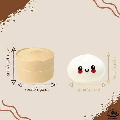 🥟Soft Stress Relief Squeeze Toy, Mystery Glitter Dumpling Decompression Toy-VIM