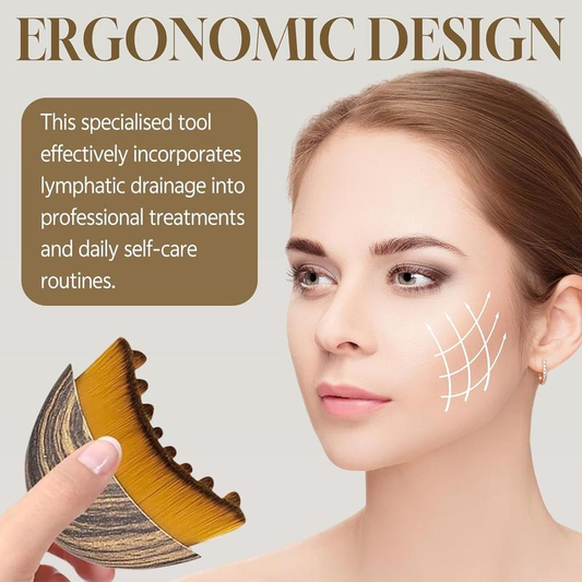🧴Portable Lymphatic Contour Face Beauty Massage Brush-VIM